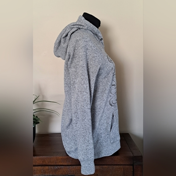 Gray Country Babe Hoodie - Picture 2 of 10